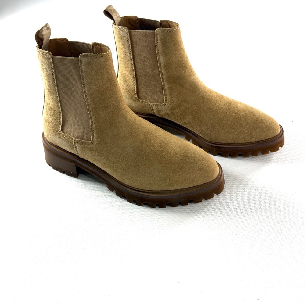 QUINCE Italian Suede Chelsea Boot Size 7, 8 & 9 Color Desert NEW - Picture 2 of 5